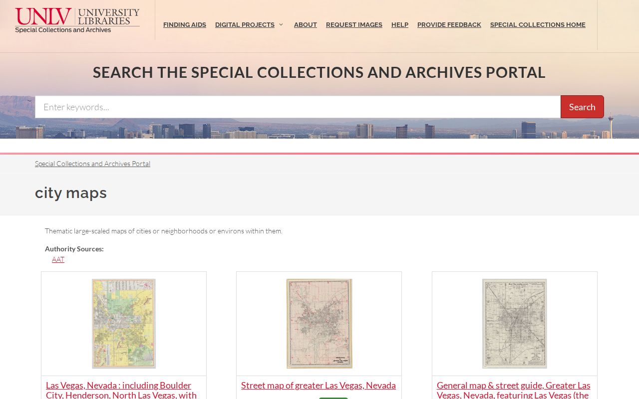 Paradise city directory research using UNLV digitized Las Vegas maps