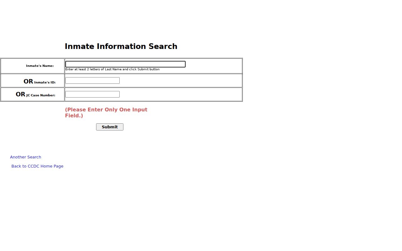 Paradise resident lookup Clark County Detention Center inmate search